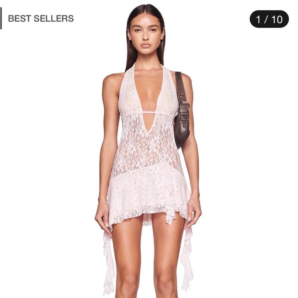 I.am.gia irisia lace dress size small pink
